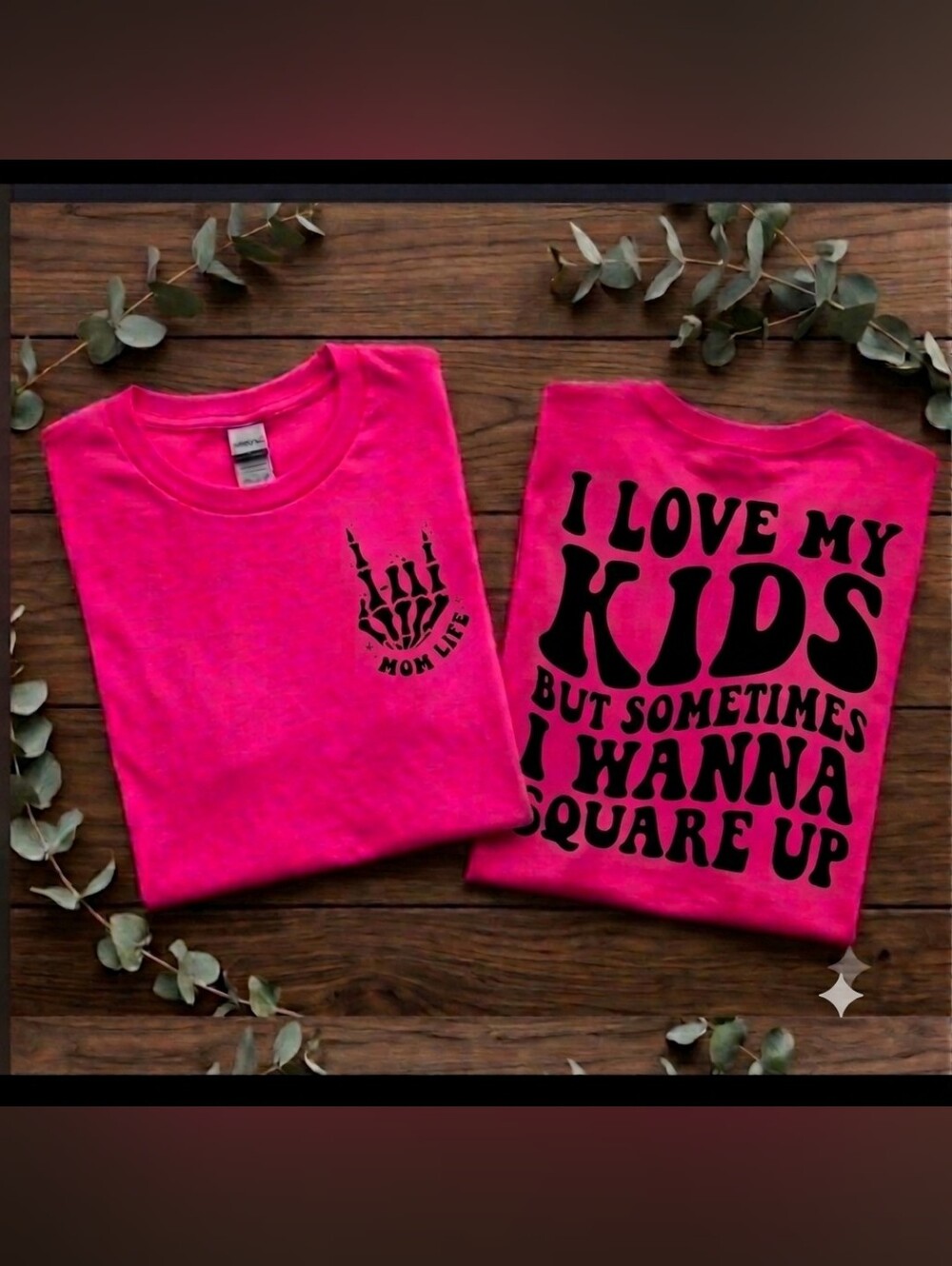 Mom shirt I love my Kids but want to square up popular retro humor Mama
